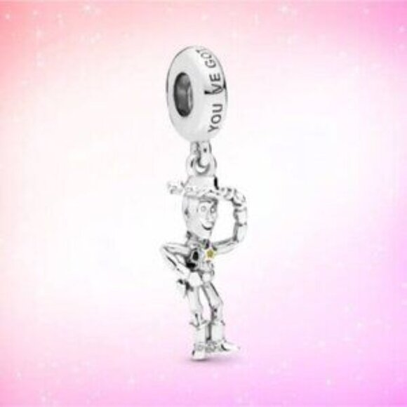 PANDORA Disney Toy Story Woody Charm - Picture 1 of 3